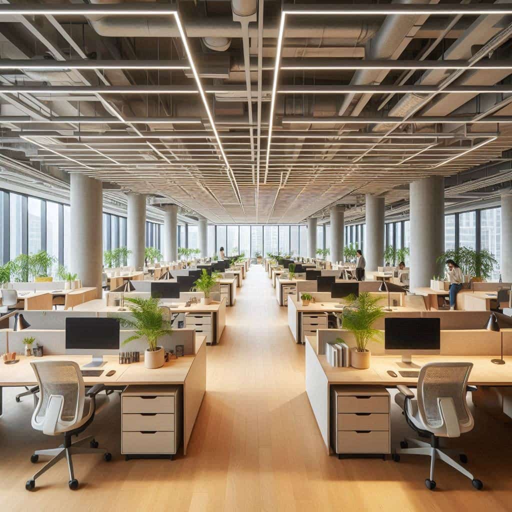 写字楼办公物业在过渡期分批启用LED升级工程时应同步监测哪些照度均衡参数